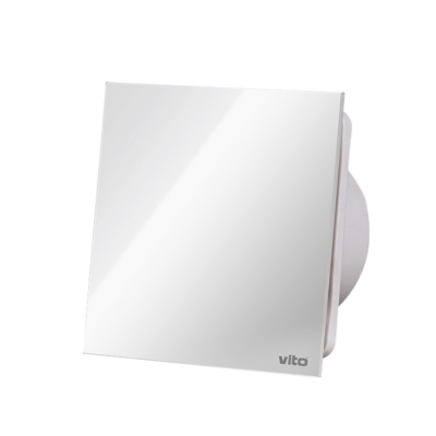 VENTILATOR ALB STICLA ANTIRETUR DIM 100MM 12W